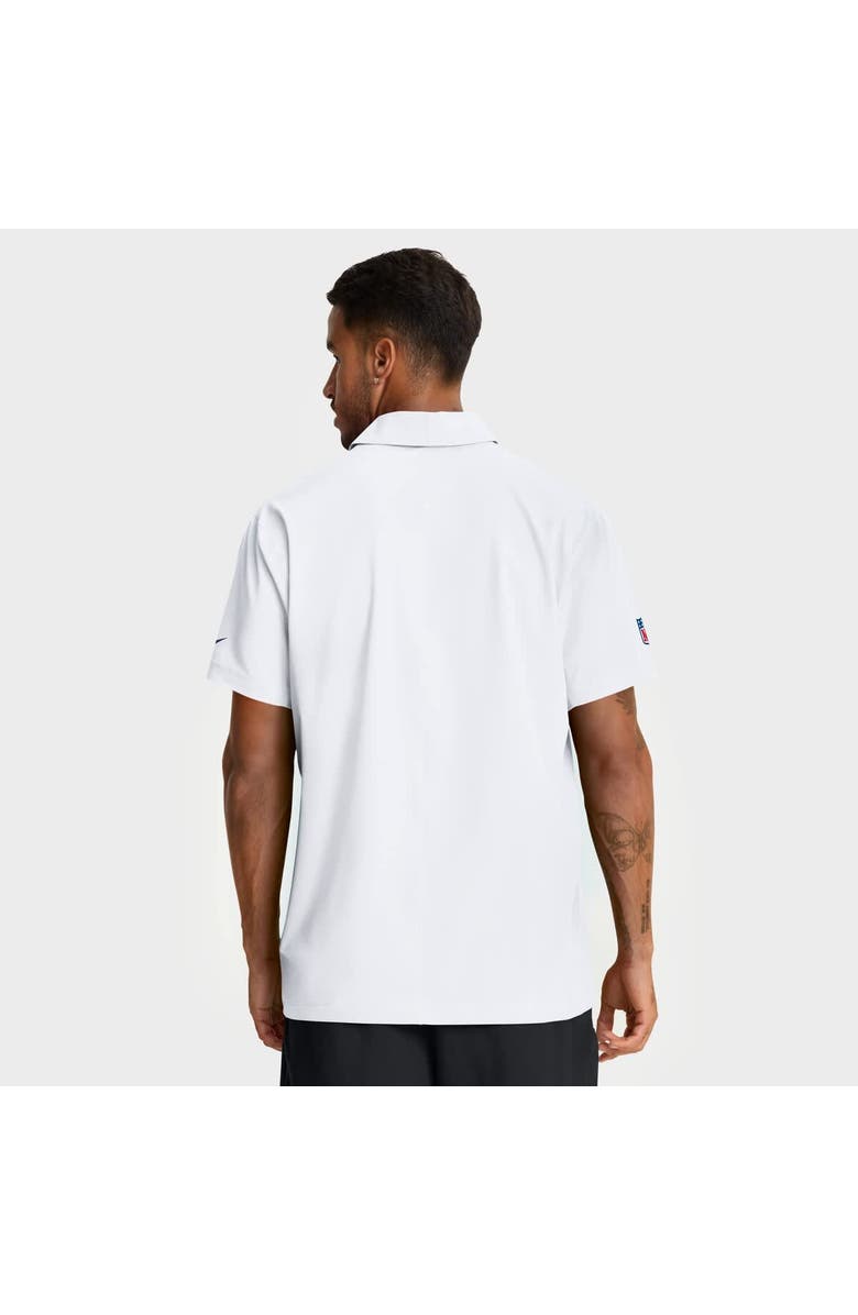 Nike Men's Nike White Minnesota Vikings Sideline City Pride Woven Performance Polo, Alternate, color, White