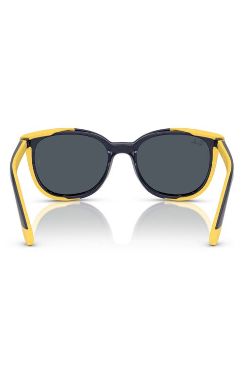 Shop Ray Ban Ray-ban Kids' 47mm Phantos Clip-on Sunglasses In Yellow