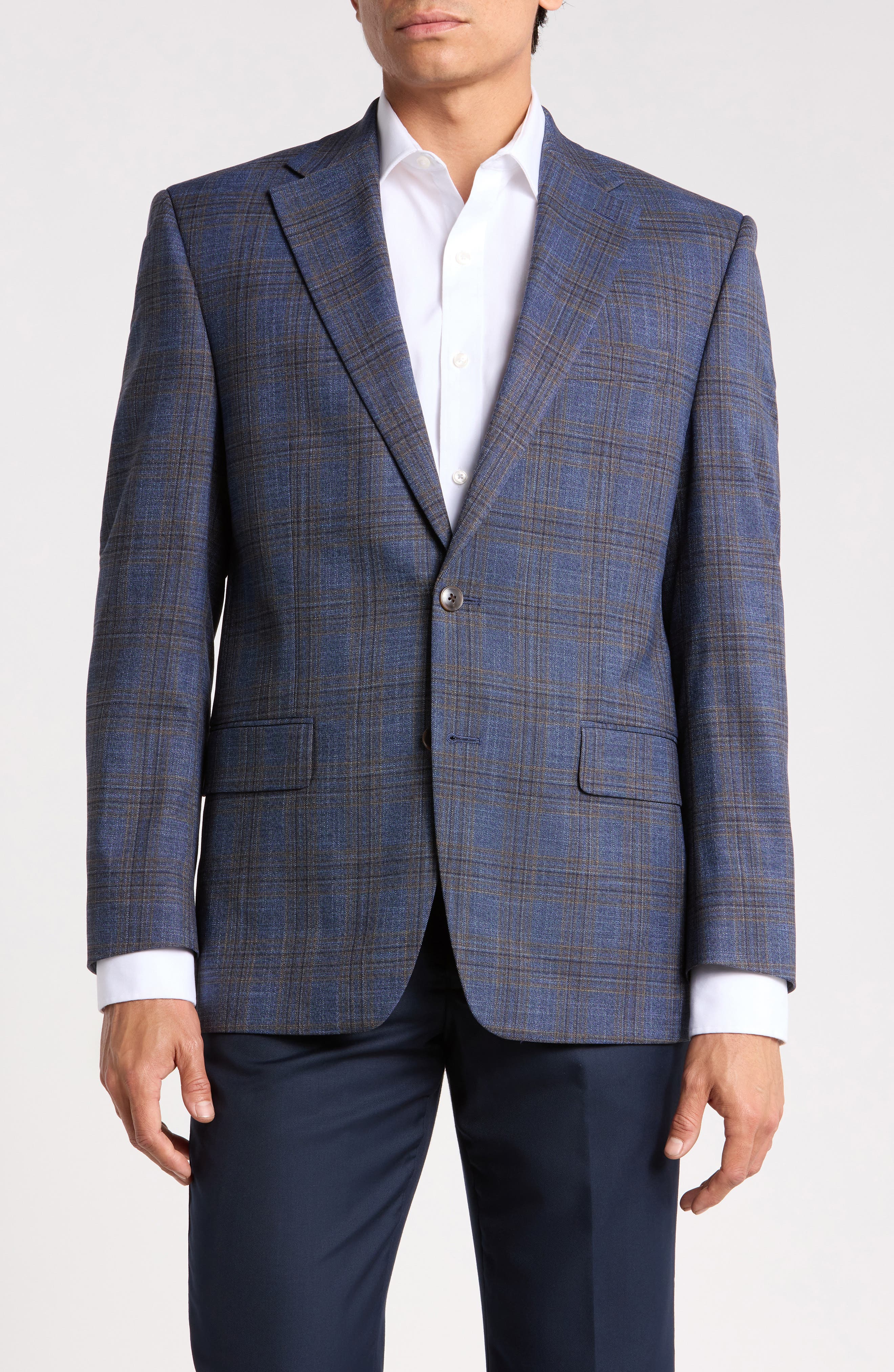 Check Wool Sport Coat