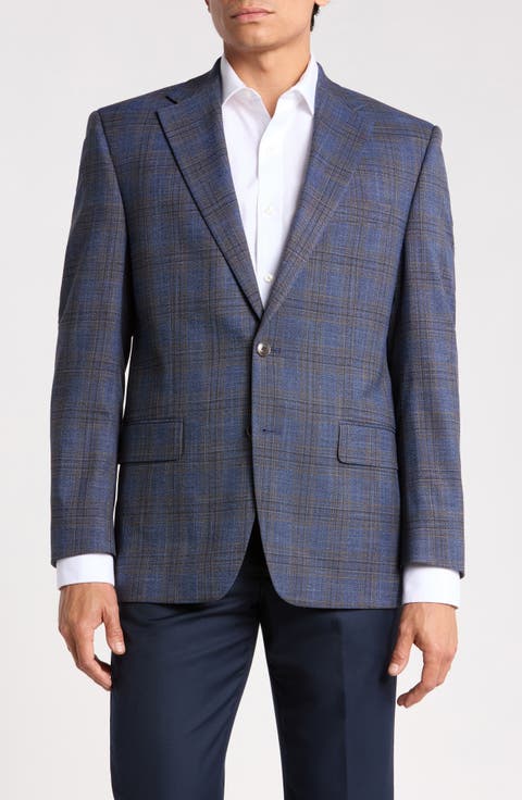 Check Wool Sport Coat