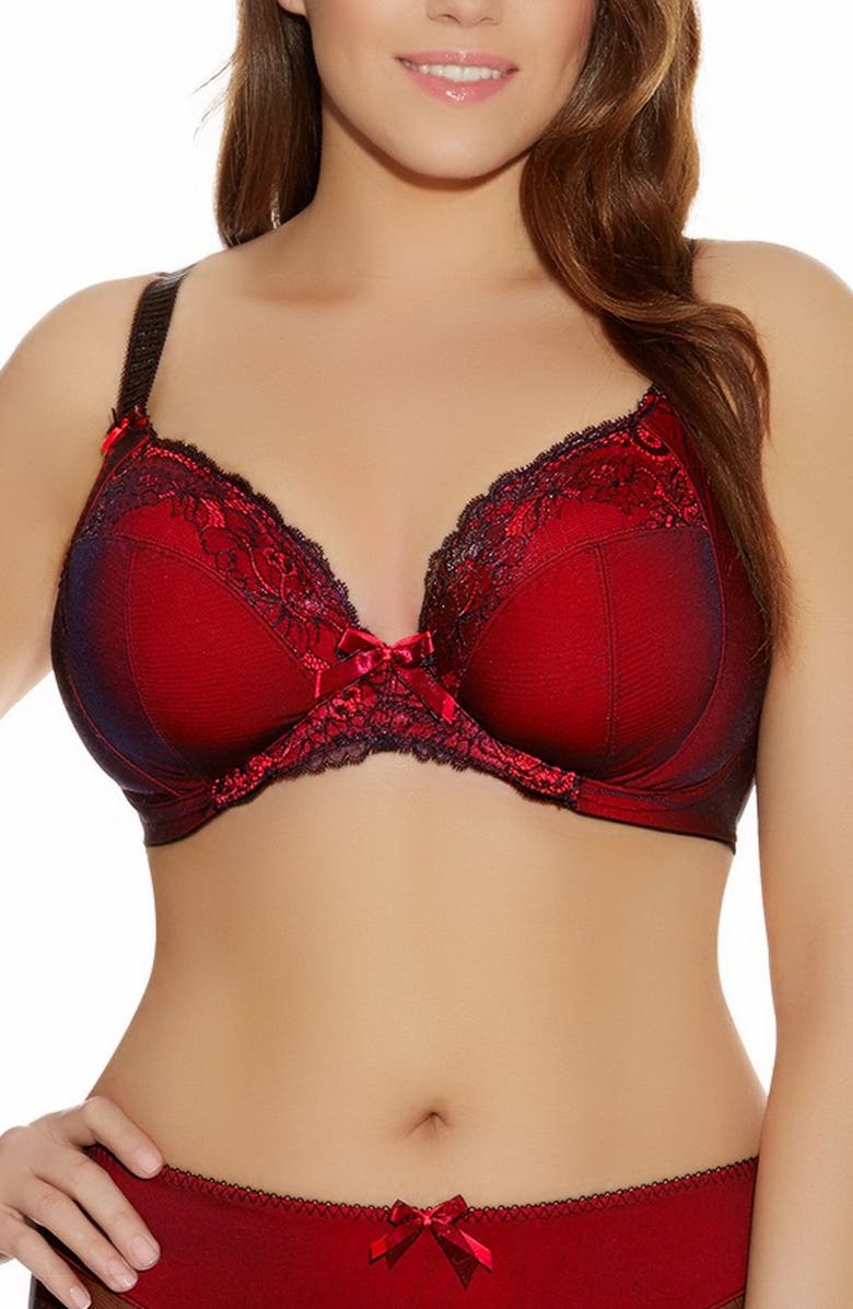 Elomi 'Anushka' Underwire Plunge Bra, Main, color,