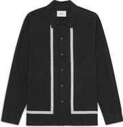 NN07 Reed Embroidered Organic Cotton Shirt Jacket