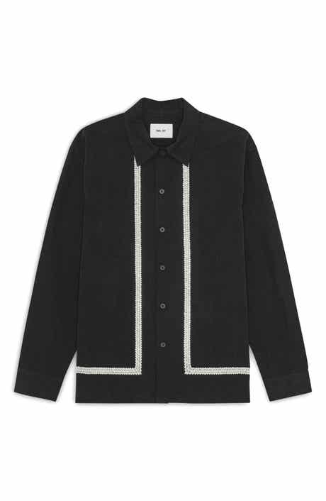 NN07 Reed Embroidered Organic Cotton Shirt Jacket