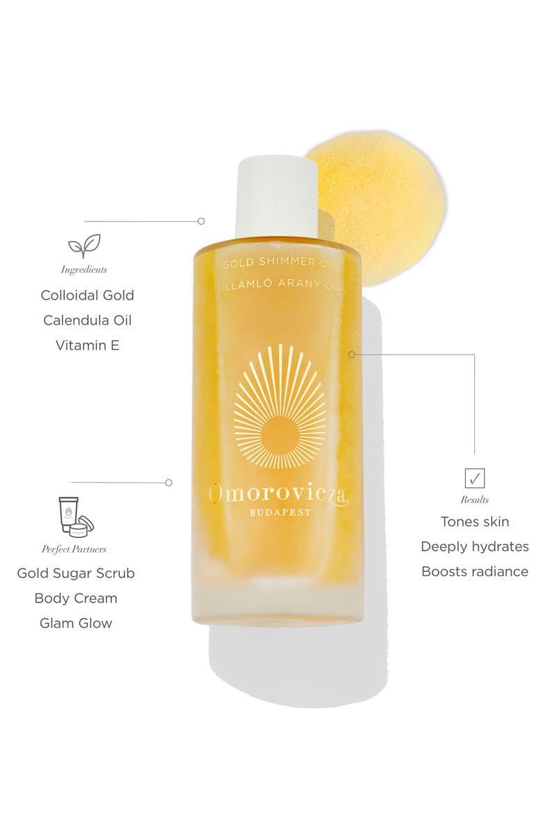 Gold Shimmer Oil, Alternate, color, NO COLOR