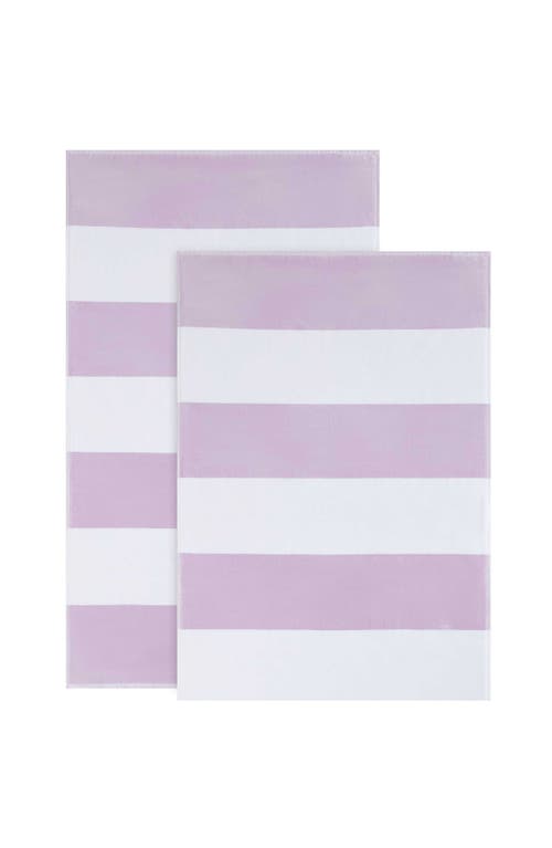 Calvin Klein Poolside Yarn Dye 2-piece Beach Towel Set