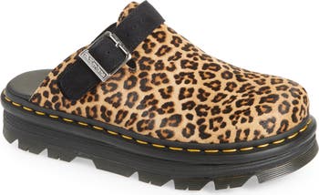 Zebzag Slingback Clog