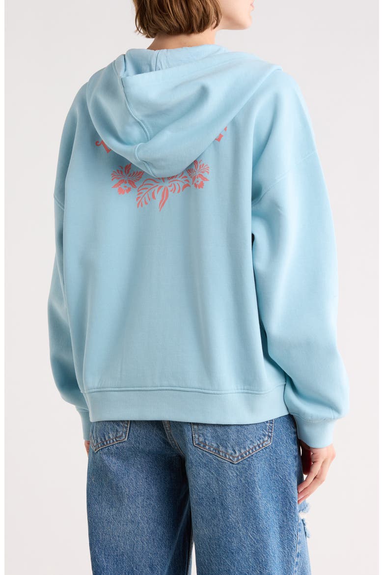 Souvenir Zip Hoodie, Alternate, color, SKY BLUE