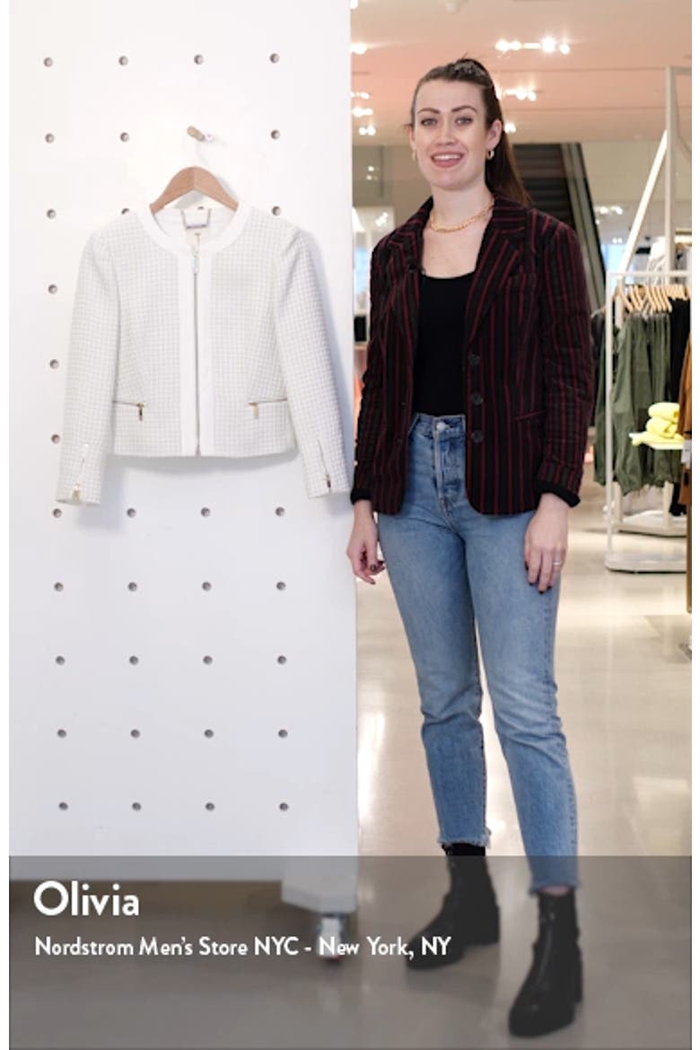 Jenniah Crop Jacket video
