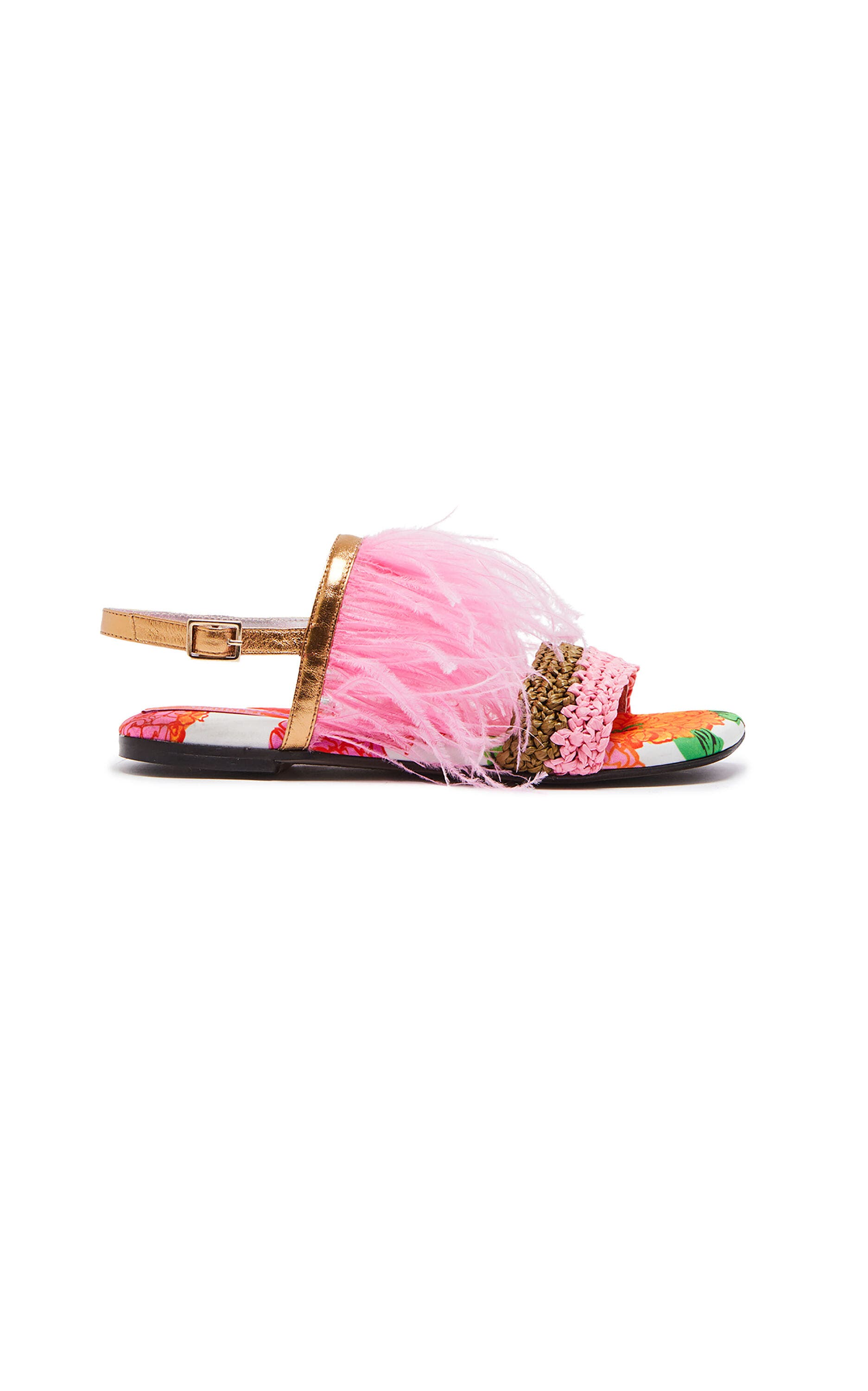 Medal Sandal Gyn White