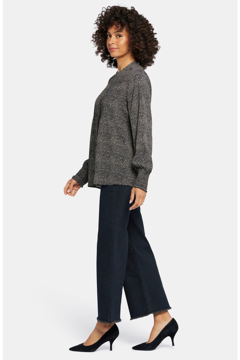 Pleated Peasant Blouse, Alternate, color, MEADOWLARK