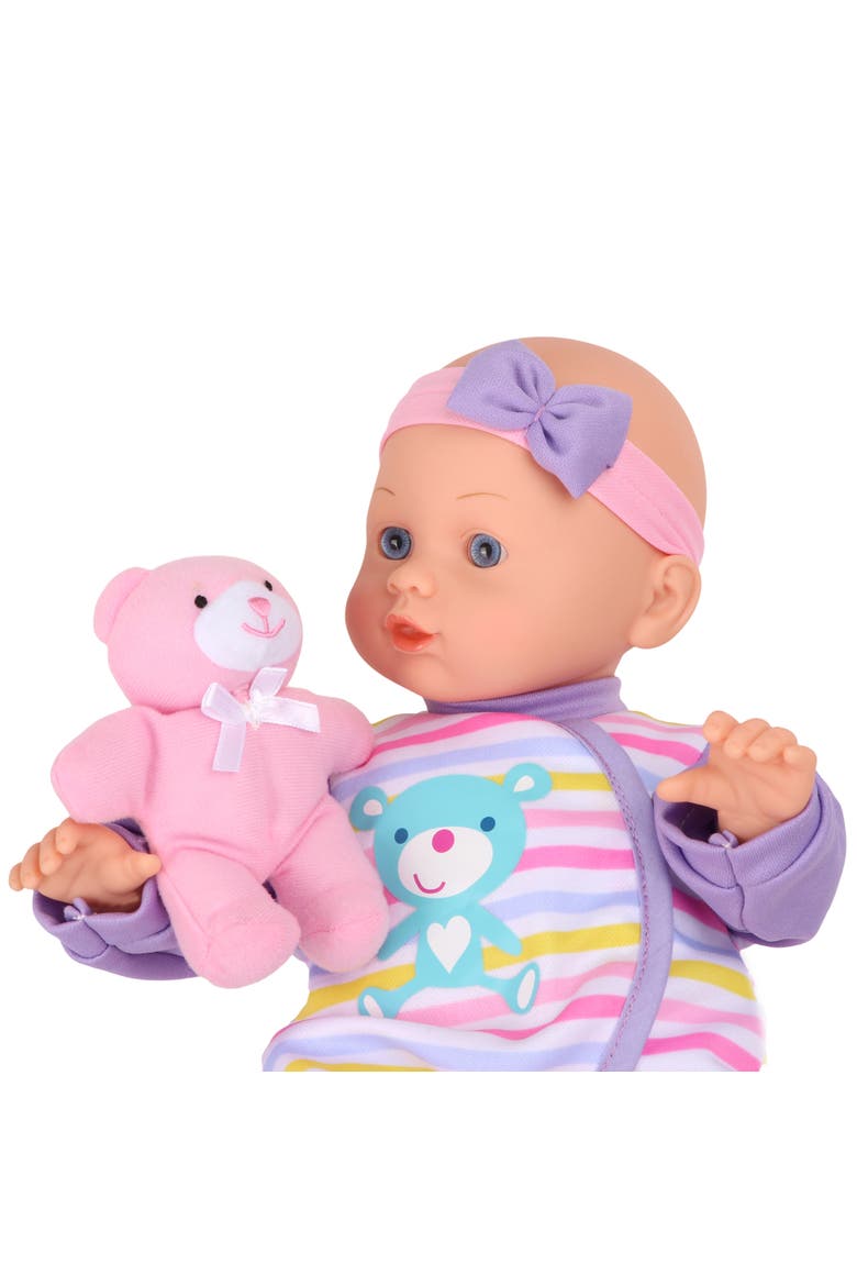 14 Inch Baby Doll Maggie with Teddy, Alternate, color, Multicolored