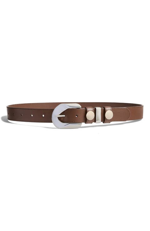 Western Boho Leather Belt