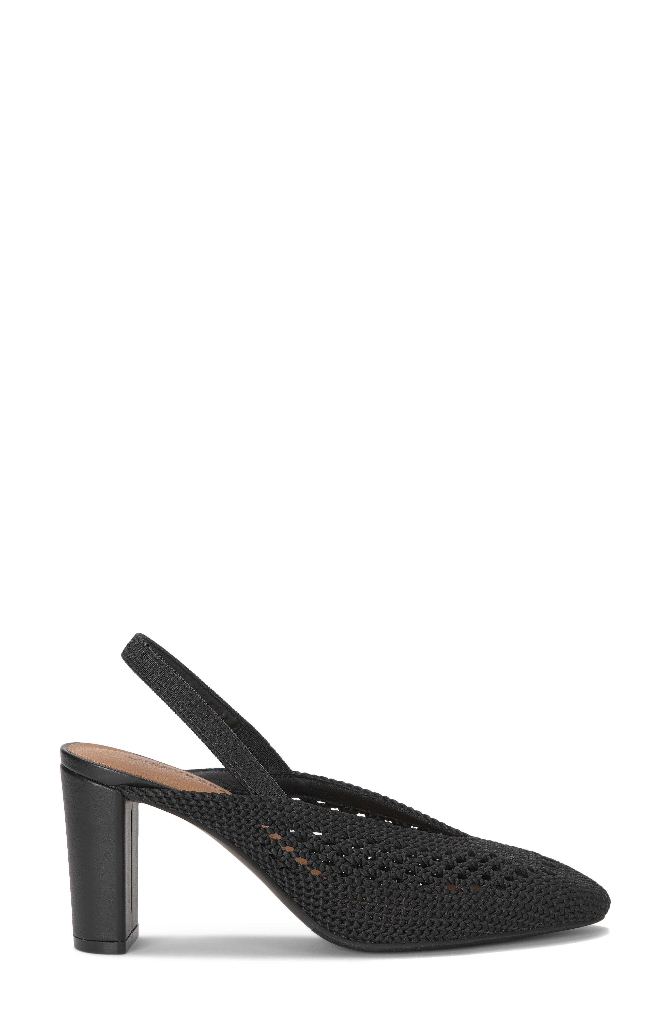 Lucky Brand Melony Slingback Pump, Alternate, color, Black Knit