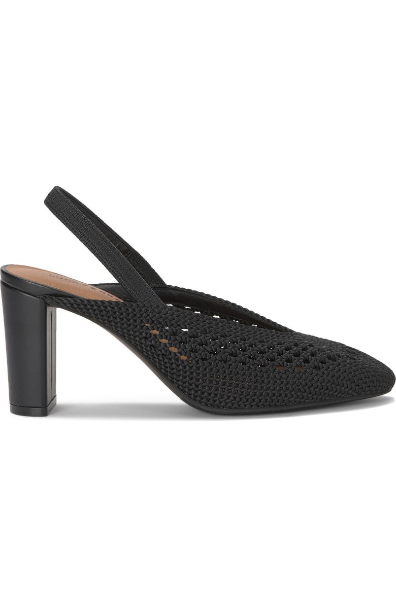 Lucky Brand Melony Slingback Pump, Alternate, color, Black Knit