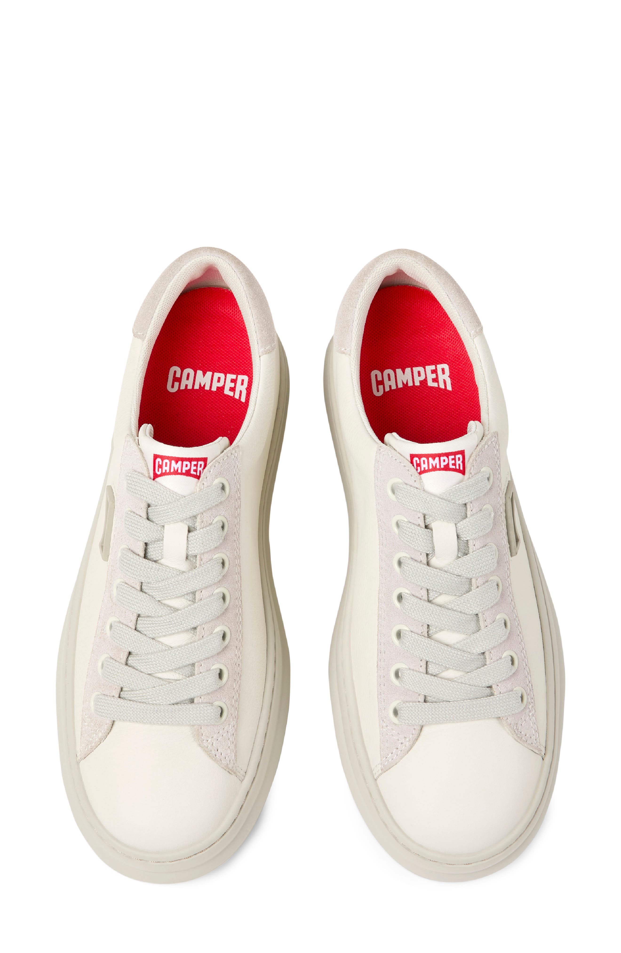 Camper Runner Four Sneaker, Alternate, color, White Natural