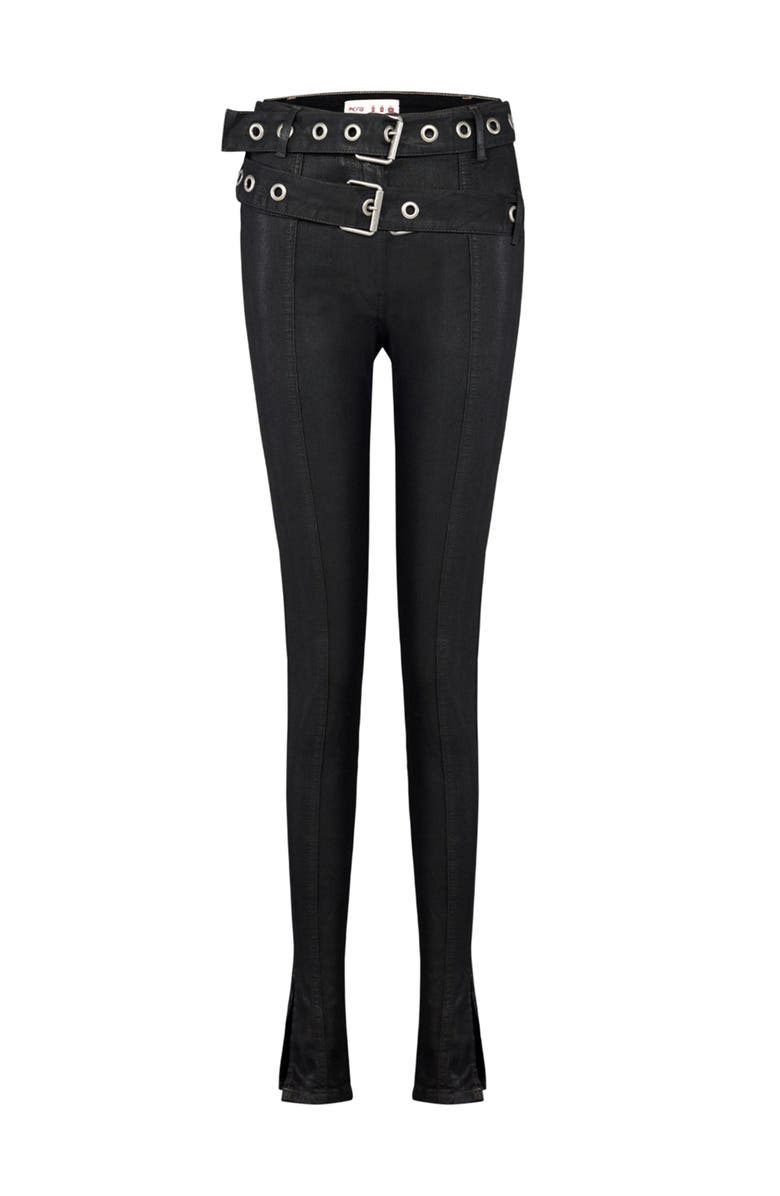 PCFG Your *Itch Two Belt Denim Pant, Alternate, color, Black