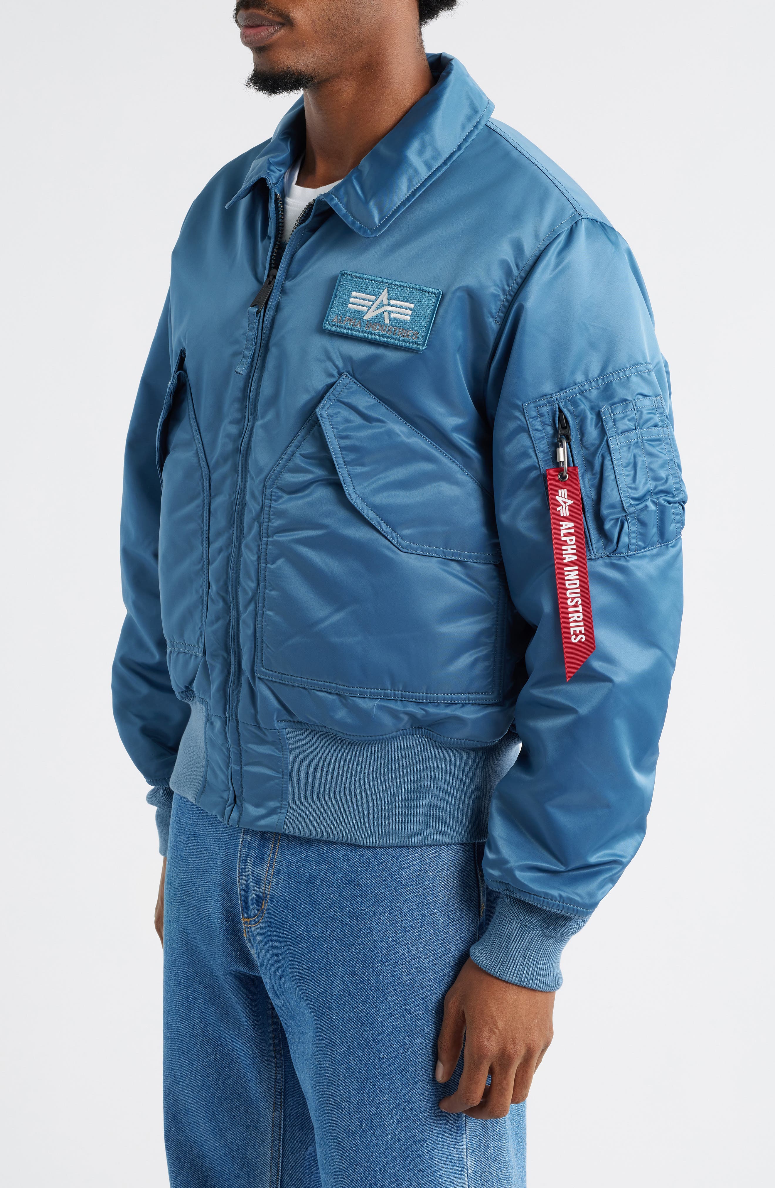 Alpha Industries CWU 45/P Bomber Jacket (Men) | Nordstrom