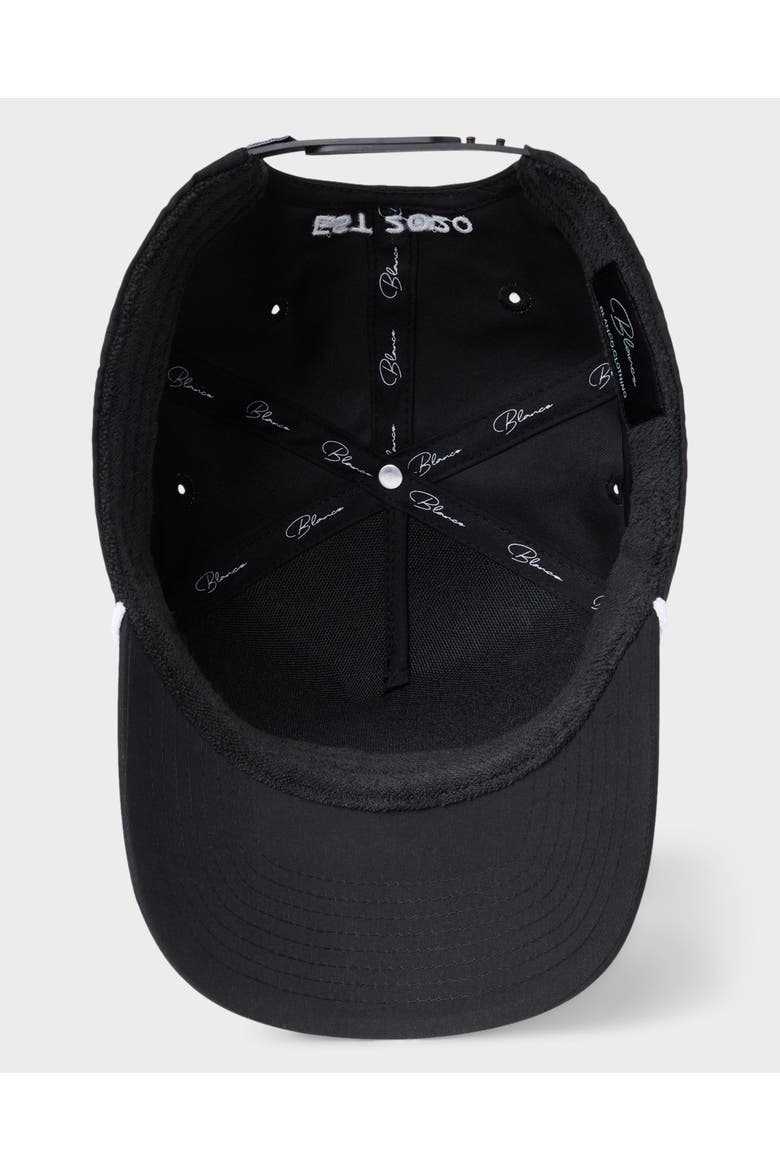Blanco Left-Dash Hat, Alternate, color, black with black rope