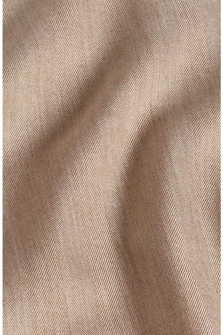 Herringbone Sport Shirt, Alternate, color, DUNE