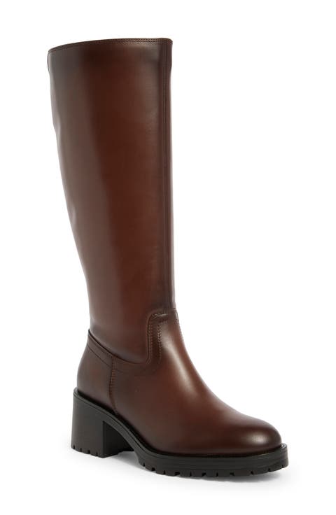 Wind Tall leather Boot (Women)