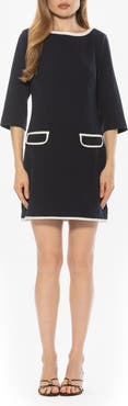 Alexia Admor River Contrast Minidress