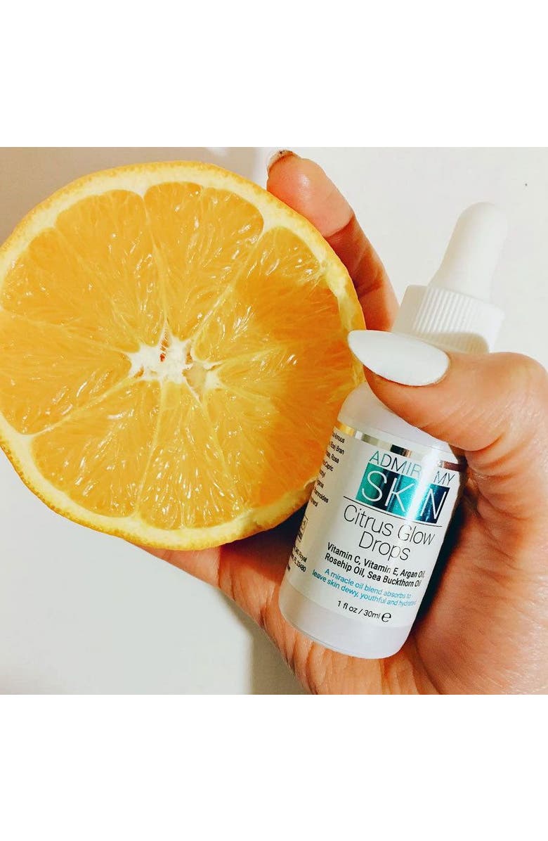 Admire My Skin Citrus Glow Drops Vitamin C Oil, Alternate, color, Clear