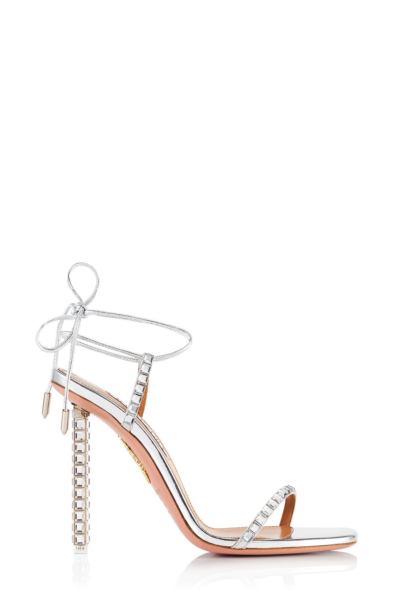 Rock Chic Ankle Strap Sandal, Alternate, color, SILVER