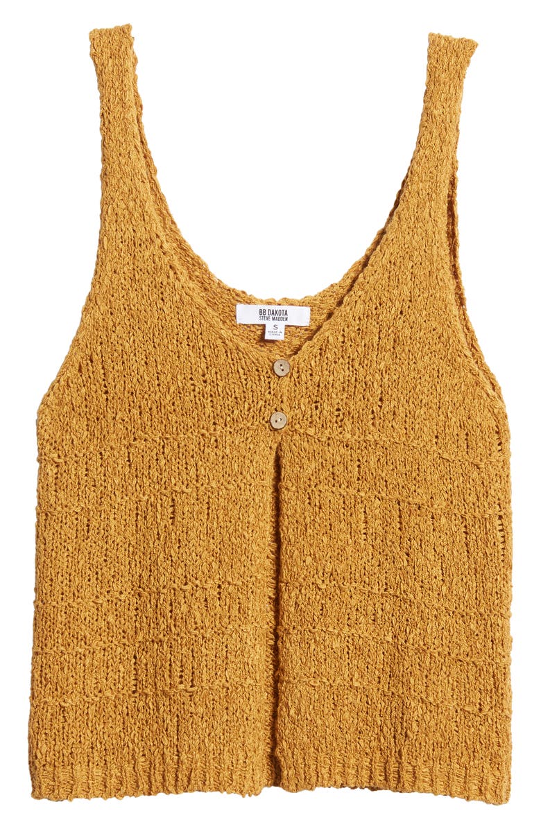 BB Dakota by Steve Madden Happy Hour Knit Tank Top, Alternate, color, 