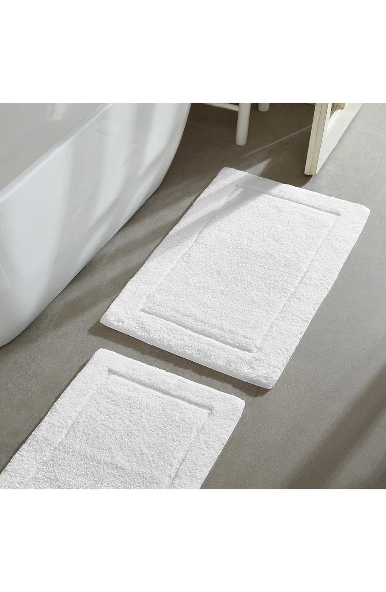 Calvin Klein Essence Solid Bath Mat, Alternate, color, White