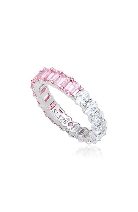 Half & Half Eternity Band Ring