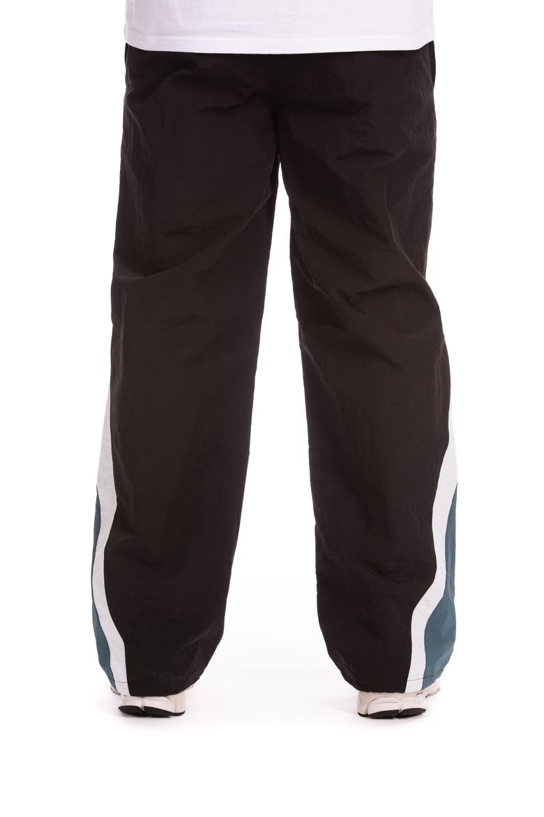 BB Space Nylon Track Pants, Alternate, color, BLACK