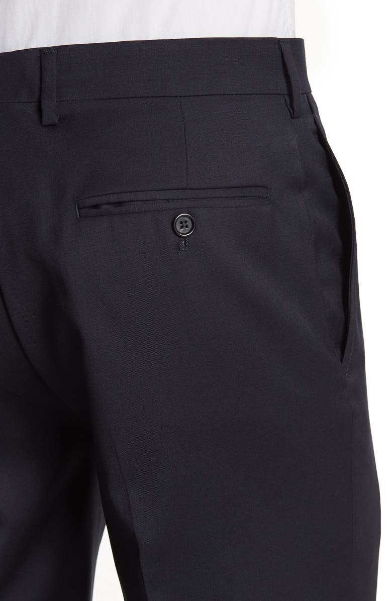 Hart Schaffner Marx New York Notch Collar Two Button Wool Suit, Alternate, color, 