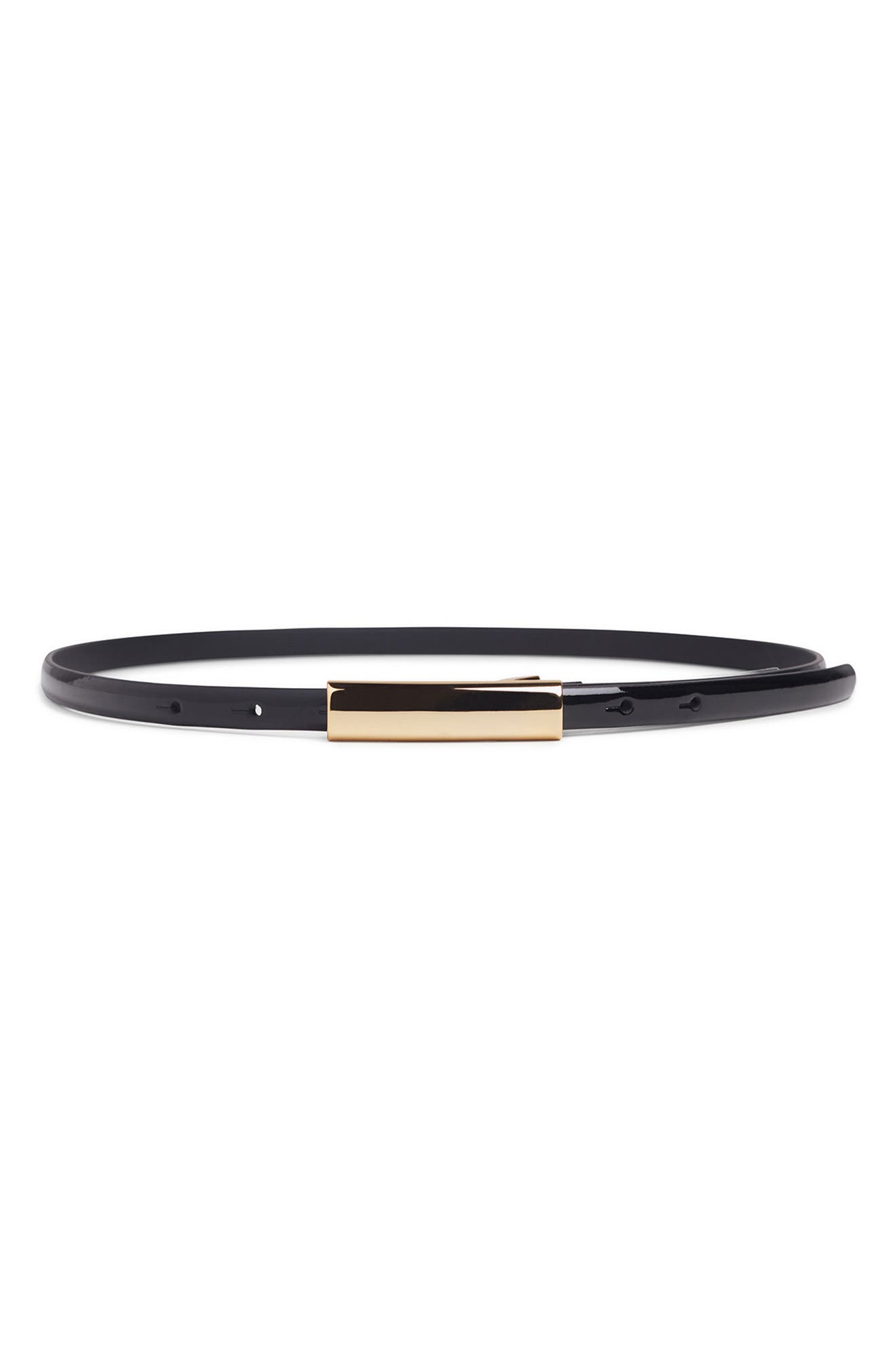 BLACK/ POLISHED GOLD