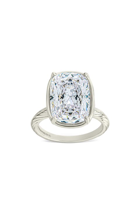 Taylor's Elongated Cubic Zirconia Ring