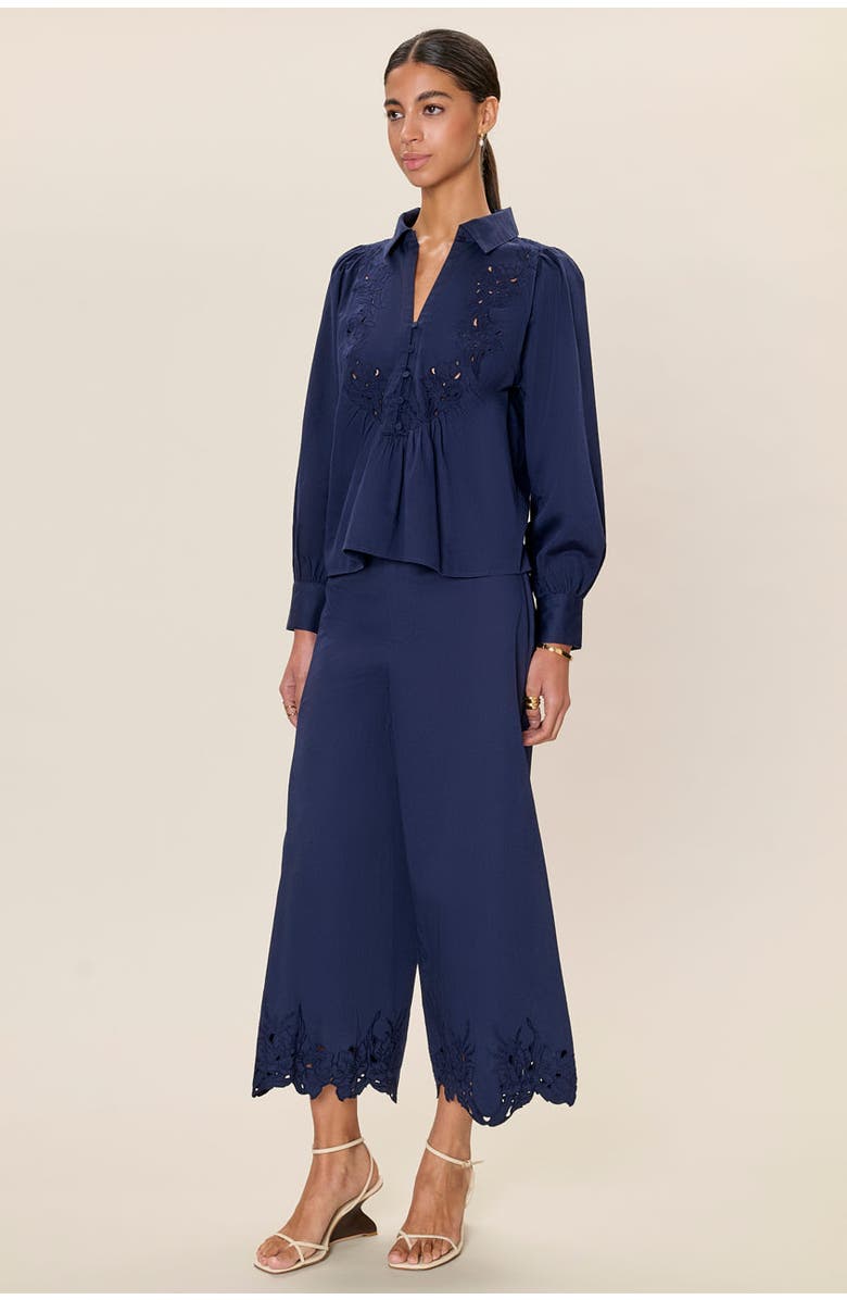 Rebecca Taylor Rachelle Pant, Alternate, color, Maritime Blue