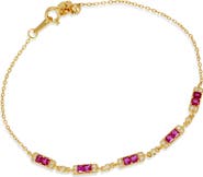 SAVVY CIE JEWELS Cubic Zirconia Bracelet