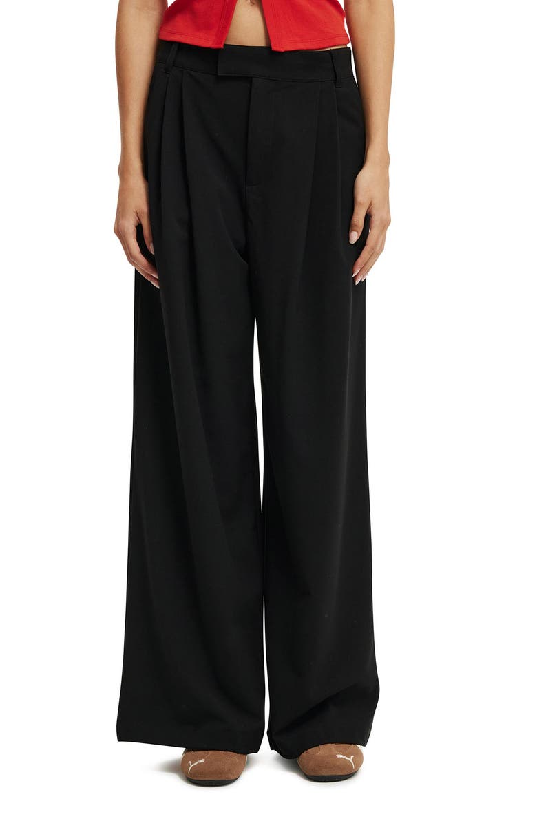 Cotton On Women's Izzy Pleated Suiting Pant, Main, color, 