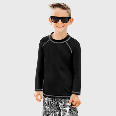 Boys UPF 50+ Long Sleeve Rashguard (Toddler/Kids)