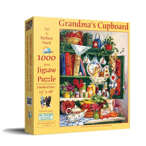 Grandma's Cupboard 1000 piece Jigsaw Puzzle for Adults