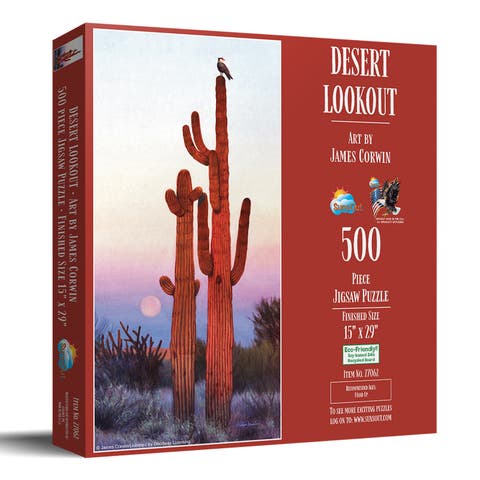 Desert Lookout 500 piece Jigsaw Puzzle for Adults