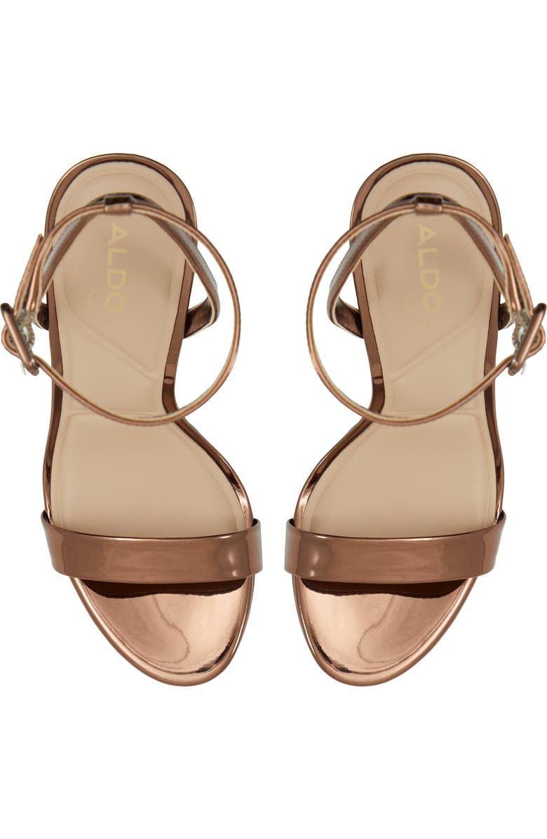 ALDO Katelina Ankle Strap Platform Sandal, Alternate, color,