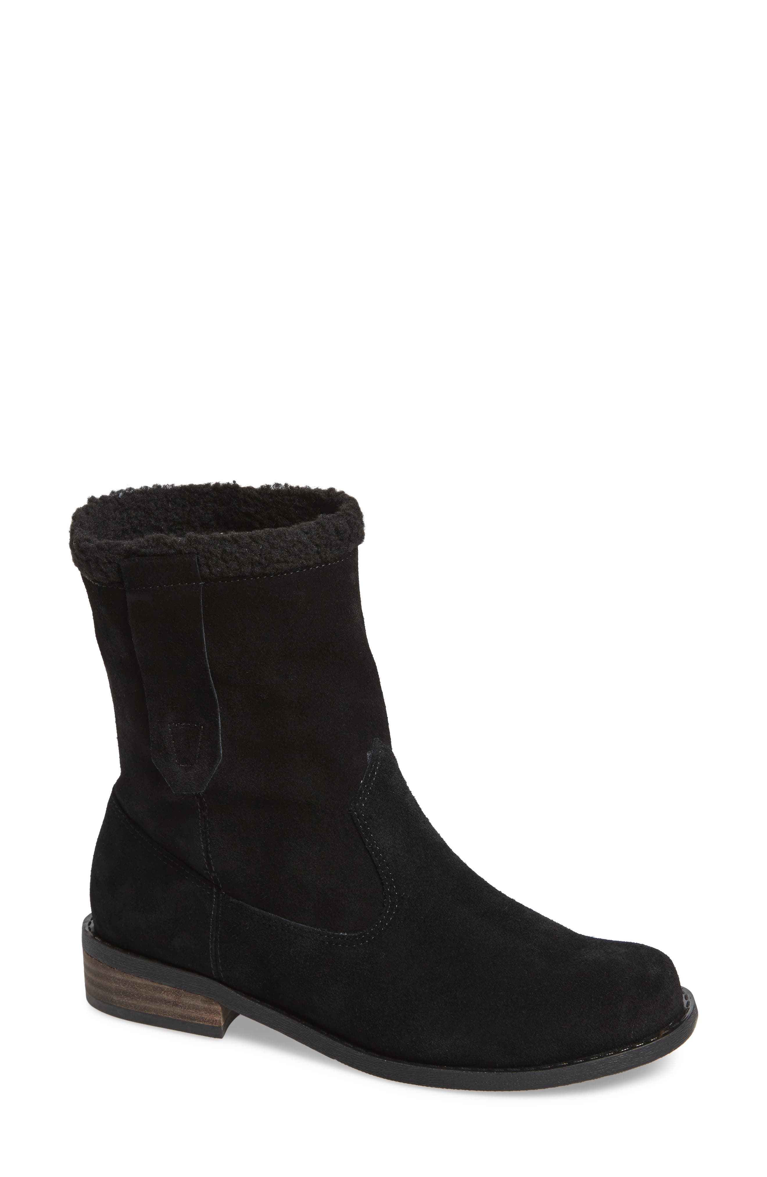 Sole Society Verona Faux Shearling Boot, Main, color, 