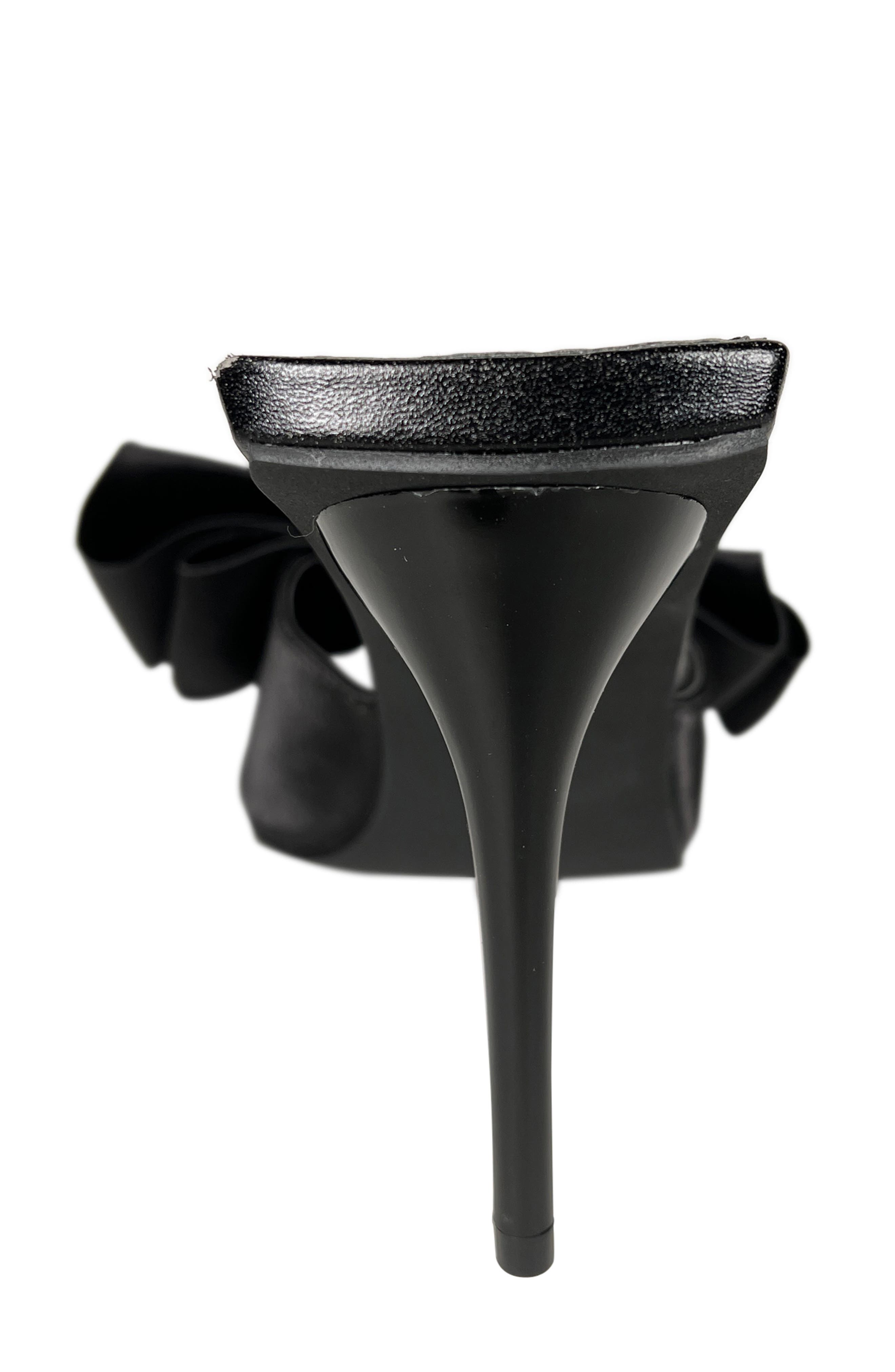 AZALEA WANG Rae Bow Stiletto Sandal, Alternate, color, 