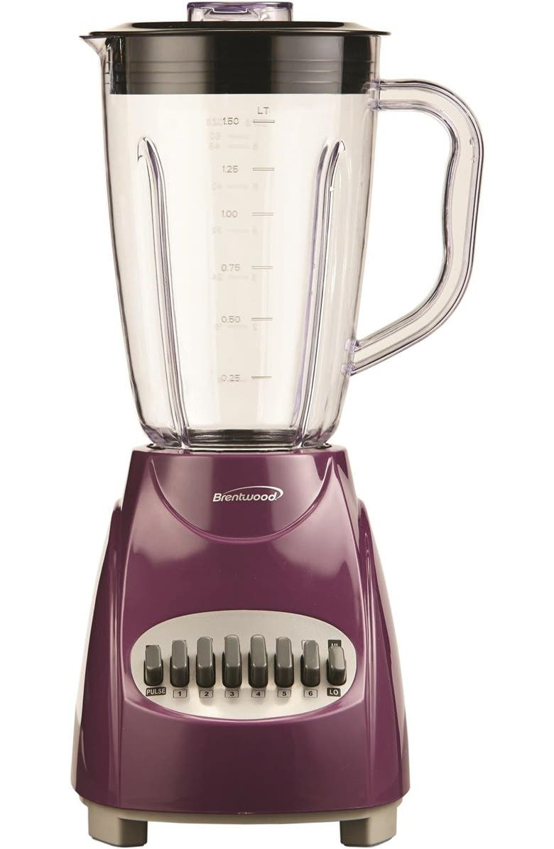 Brentwood Pulse Blender, Alternate, color, Purple