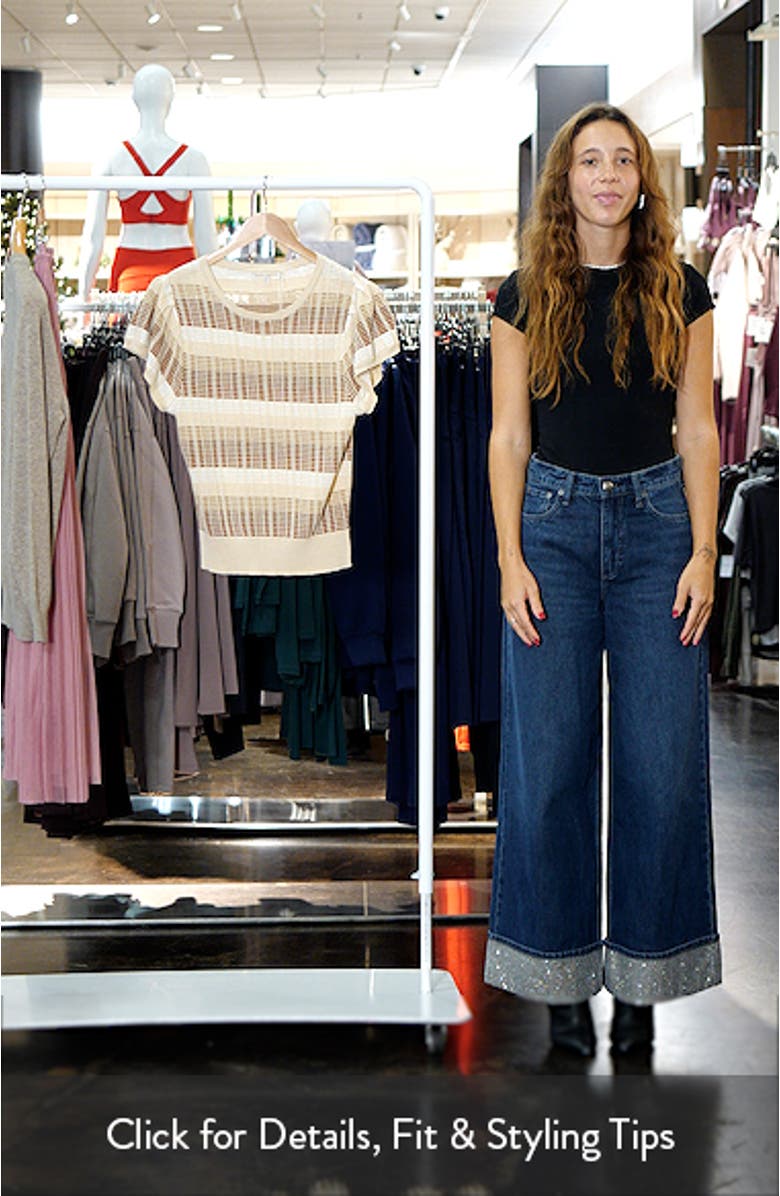 Rebecca Short Sleeve Sweater, sales video thumbnail