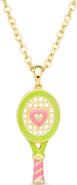 Lily Nily Kids' Tennis Racket Pendant Necklace