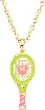 Lily Nily Kids' Tennis Racket Pendant Necklace