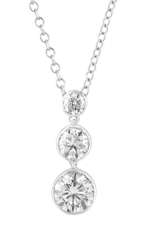 Lab Grown Diamond Pendant Necklace