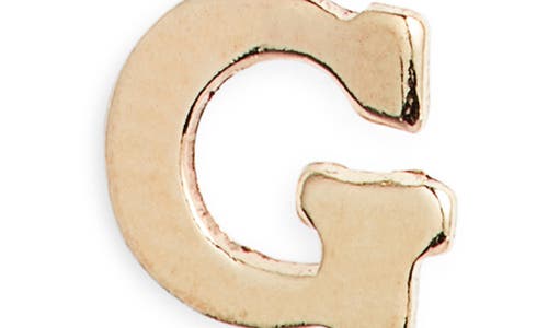Nashelle Initial Pendant Necklace In Gold Fill - G