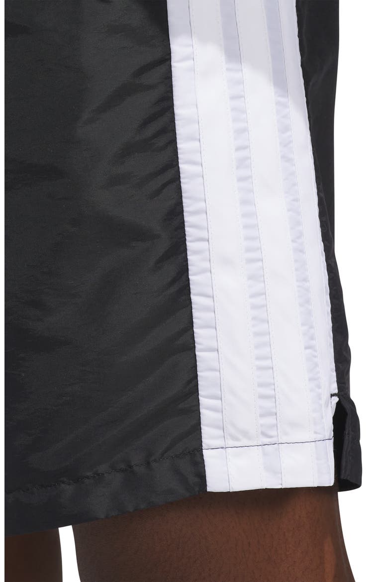 3-Stripe Shorts, Alternate, color, BLACK